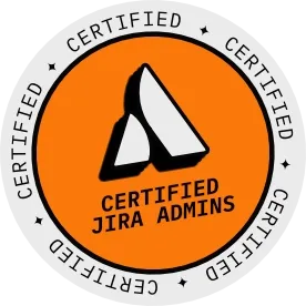 Certified Jira Admins (ACP-610, ACP-620) badge